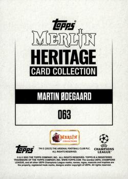 2023-24 Merlin Heritage UEFA Club Competitions #063 Martin Ødegaard Back