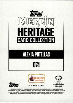 2023-24 Merlin Heritage UEFA Club Competitions #074 Alexia Putellas Back