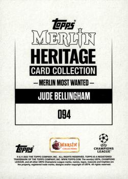 2023-24 Merlin Heritage UEFA Club Competitions #094 Jude Bellingham Back