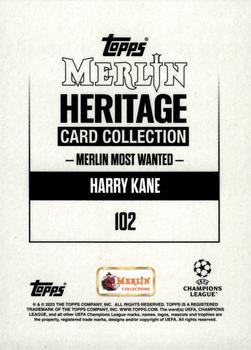 2023-24 Merlin Heritage UEFA Club Competitions #102 Harry Kane Back