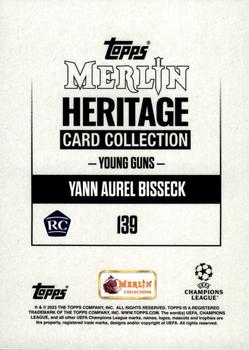 2023-24 Merlin Heritage UEFA Club Competitions #139 Yann Aurel Bisseck Back