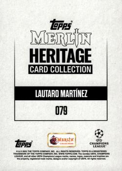 2023-24 Merlin Heritage UEFA Club Competitions - Purple #079 Lautaro Martínez Back