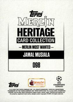 2023-24 Merlin Heritage UEFA Club Competitions - Purple #098 Jamal Musiala Back