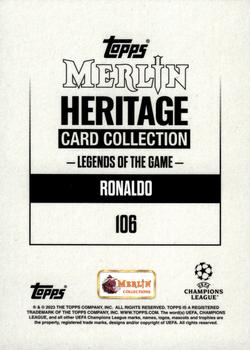 2023-24 Merlin Heritage UEFA Club Competitions - Purple #106 Ronaldo Back