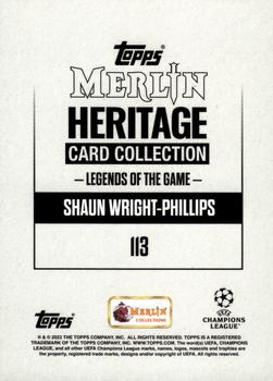 2023-24 Merlin Heritage UEFA Club Competitions - Purple #113 Shaun Wright-Phillips Back
