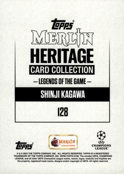 2023-24 Merlin Heritage UEFA Club Competitions - Purple #128 Shinji Kagawa Back