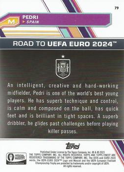 2023 Finest Road to UEFA EURO 2024 #79 Pedri Back