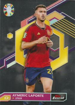2023 Finest Road to UEFA EURO 2024 #80 Aymeric Laporte Front
