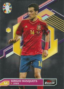 2023 Finest Road to UEFA EURO 2024 #81 Sergio Busquets Front