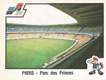 1984 Panini Euro 84 #25 Parc des Princes Front