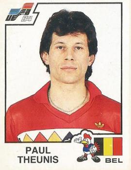 1984 Panini Euro 84 #97 Paul Theunis Front