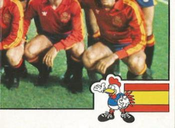 1984 Panini Euro 84 #210 Team Photo 4 Front