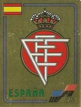 1984 Panini Euro 84 #211 Badge Front
