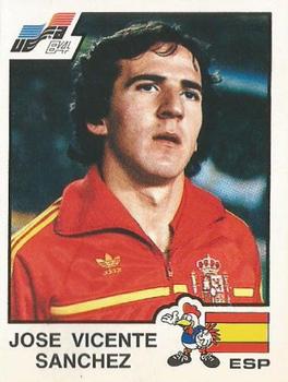 1984 Panini Euro 84 #214 Jose Vicente Sanchez Front
