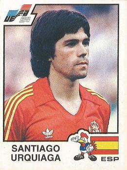 1984 Panini Euro 84 #215 Santiago Urquiaga Front