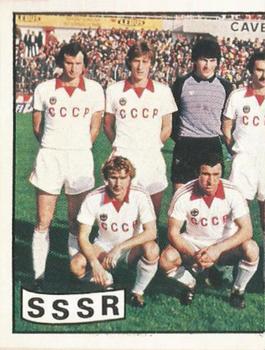1984 Panini Euro 84 #253 Team Photo 1 Front