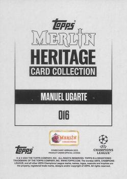 2023-24 Merlin Heritage UEFA Club Competitions - Green #016 Manuel Ugarte Back