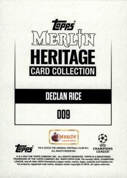 2023-24 Merlin Heritage UEFA Club Competitions - Pink #009 Declan Rice Back