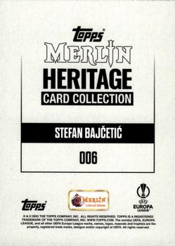 2023-24 Merlin Heritage UEFA Club Competitions - Red #006 Stefan Bajčetić Back