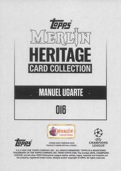 2023-24 Merlin Heritage UEFA Club Competitions - Red #016 Manuel Ugarte Back