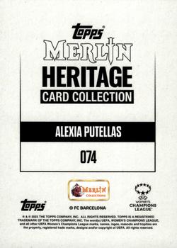 2023-24 Merlin Heritage UEFA Club Competitions - Red #074 Alexia Putellas Back