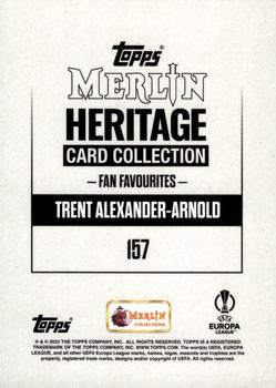 2023-24 Merlin Heritage UEFA Club Competitions - Gold #157 Trent Alexander-Arnold Back
