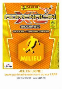 2019-20 Panini Adrenalyn XL Ligue 1 - Actualisasion #133bis Valentin Rongier Back