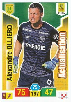 2019-20 Panini Adrenalyn XL Ligue 1 - Actualisasion #210bis Alexandre Olliero Front