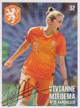 2019-20 Albert Heijn Onze Voetbal Helden #32 Vivianne Miedema Front