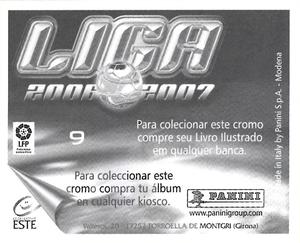 2006-07 Panini Liga Este Stickers (Mexico Version) #9 Ustaritz Back