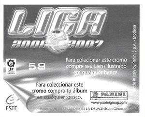 2006-07 Panini Liga Este Stickers (Mexico Version) #58 Messi Back