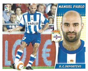 2006-07 Panini Liga Este Stickers (Mexico Version) #105 Manuel Pablo Front