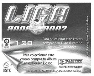 2006-07 Panini Liga Este Stickers (Mexico Version) #120 Arizmendi Back