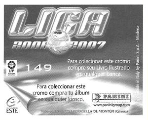2006-07 Panini Liga Este Stickers (Mexico Version) #149 Contra Back