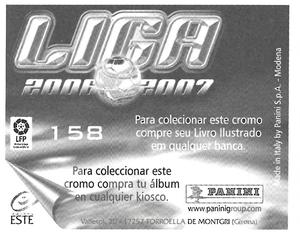 2006-07 Panini Liga Este Stickers (Mexico Version) #158 Guiza Back