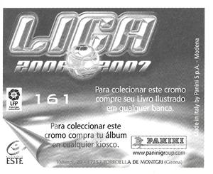2006-07 Panini Liga Este Stickers (Mexico Version) #161 Gimnastic Back