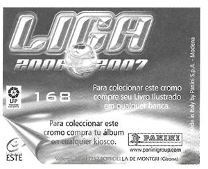 2006-07 Panini Liga Este Stickers (Mexico Version) #168 Llera Back