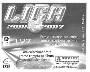 2006-07 Panini Liga Este Stickers (Mexico Version) #197 Reggi Back