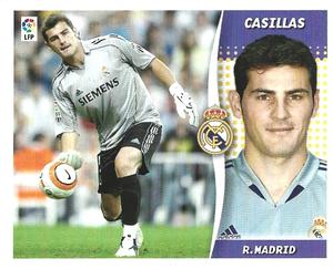 2006-07 Panini Liga Este Stickers (Mexico Version) #203 Casillas Front