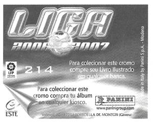 2006-07 Panini Liga Este Stickers (Mexico Version) #214 Beckham Back
