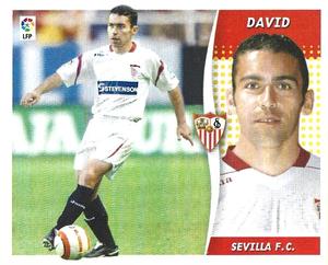 2006-07 Panini Liga Este Stickers (Mexico Version) #309 David Front