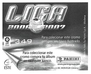 2006-07 Panini Liga Este Stickers (Mexico Version) #349 Moretti Back