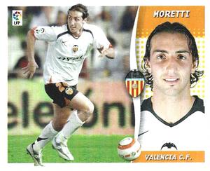 2006-07 Panini Liga Este Stickers (Mexico Version) #349 Moretti Front