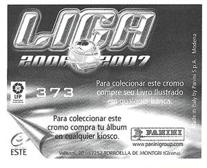 2006-07 Panini Liga Este Stickers (Mexico Version) #373 Somoza Back