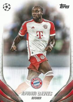 2023-24 Topps UEFA Club Competitions #4 Alphonso Davies Front