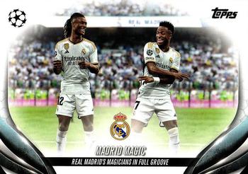 2023-24 Topps UEFA Club Competitions #18 Madrid Magic Front