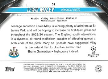 2023-24 Topps UEFA Club Competitions #31 Lewis Miley Back