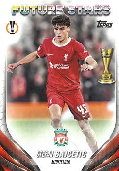 2023-24 Topps UEFA Club Competitions #81 Stefan Bajcetic Front