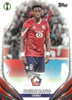 2023-24 Topps UEFA Club Competitions #117 Jonathan David Front