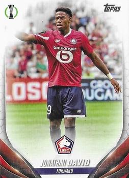 2023-24 Topps UEFA Club Competitions #117 Jonathan David Front